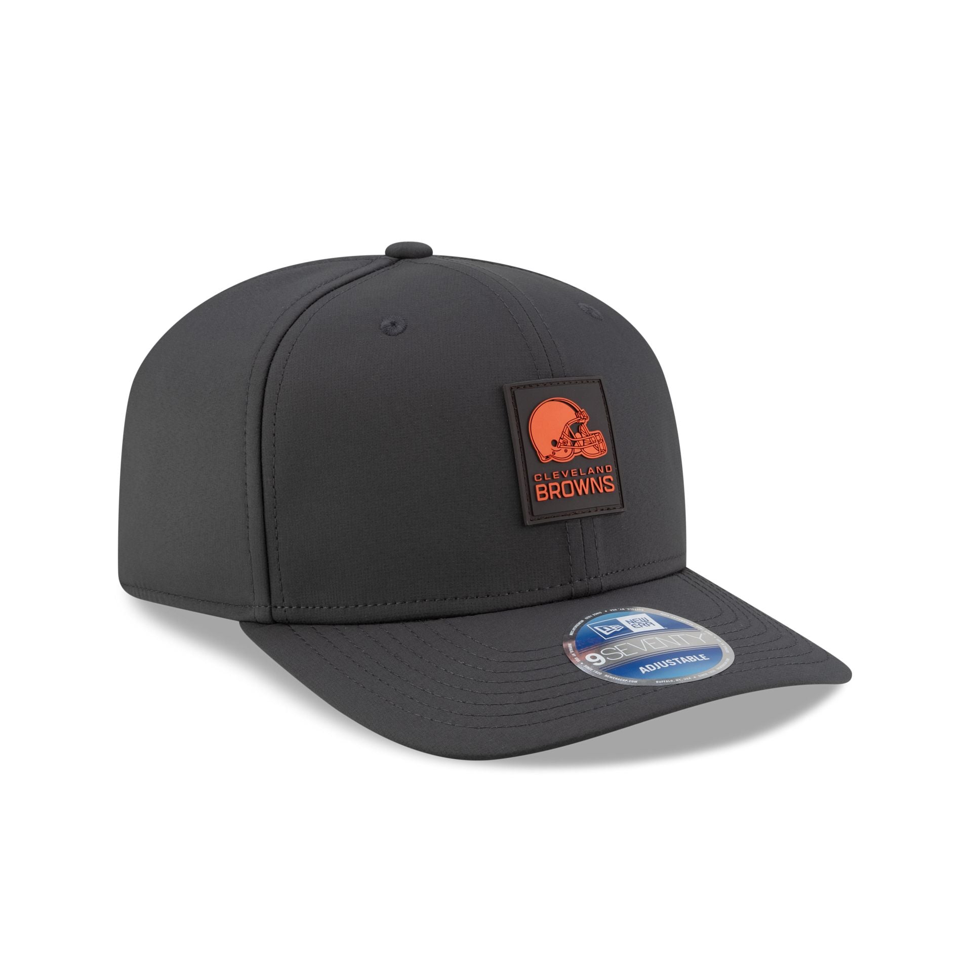 Cleveland Browns 2025 Sideline Cold Weather Steel Clouds 9SEVENTY Stretch-Snap Hat
