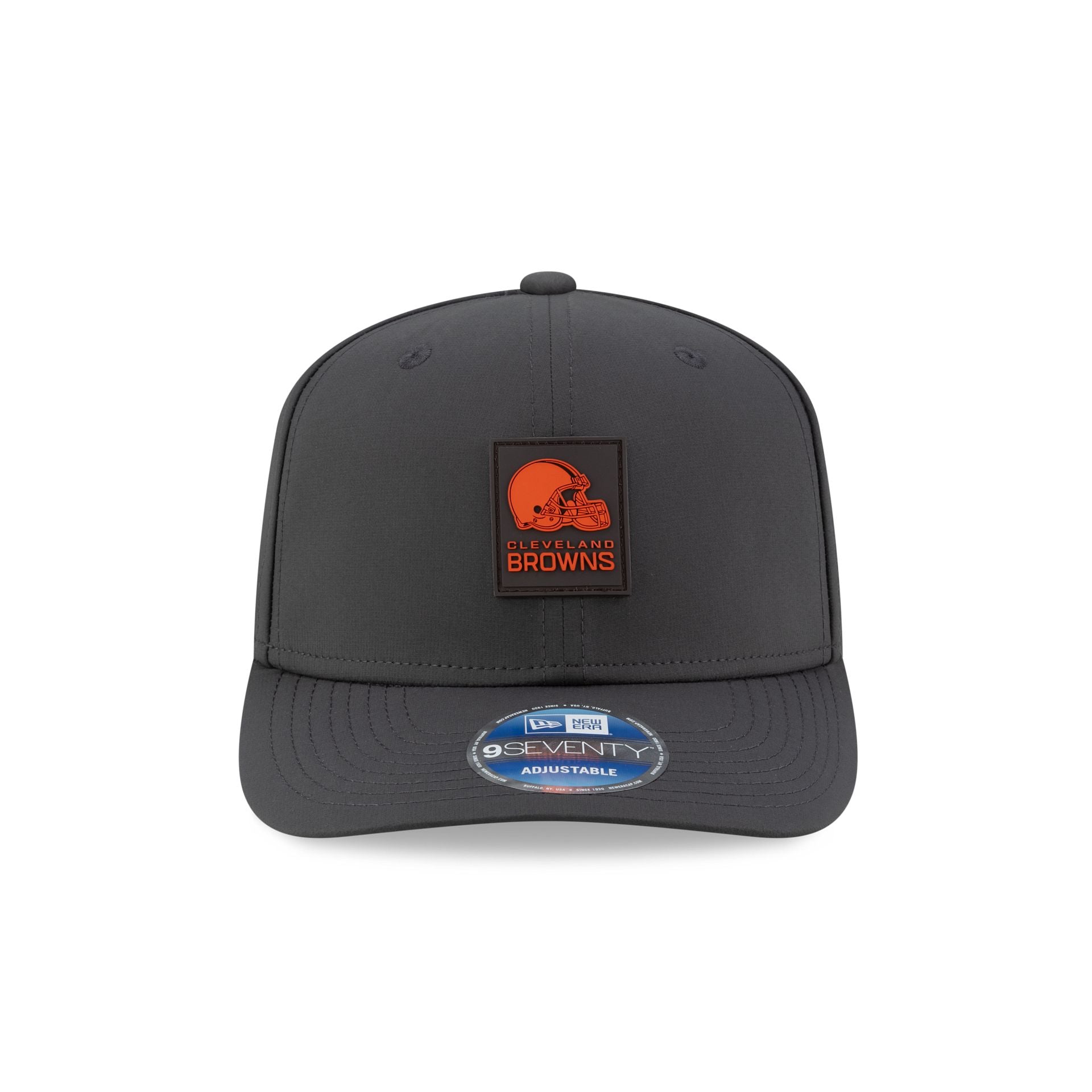 Cleveland Browns 2025 Sideline Cold Weather Steel Clouds 9SEVENTY Stretch-Snap Hat