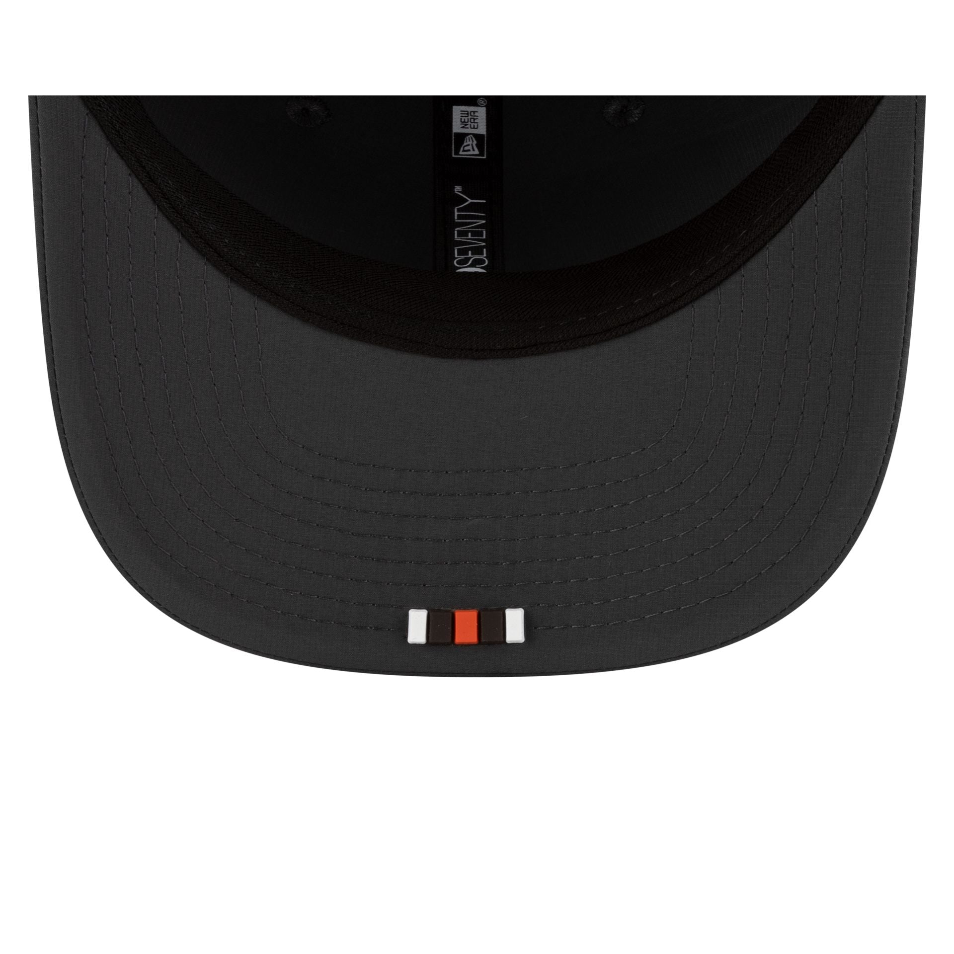 Cleveland Browns 2025 Sideline Cold Weather Steel Clouds 9SEVENTY Stretch-Snap Hat