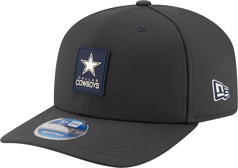 Dallas Cowboys 2025 Sideline Cold Weather Steel Clouds 9SEVENTY Stretch-Snap Hat