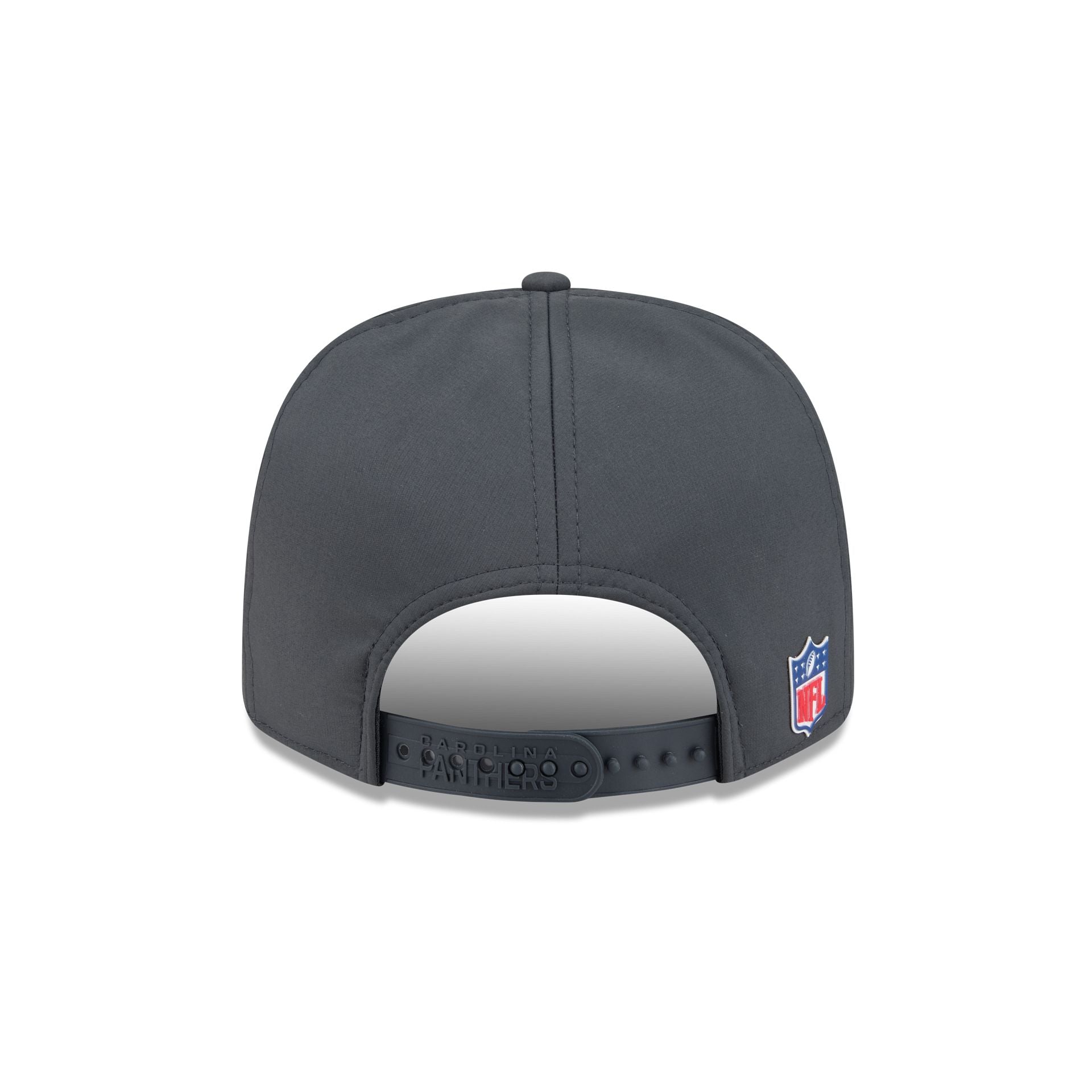 Carolina Panthers 2025 Sideline Cold Weather Steel Clouds 9SEVENTY Stretch-Snap Hat