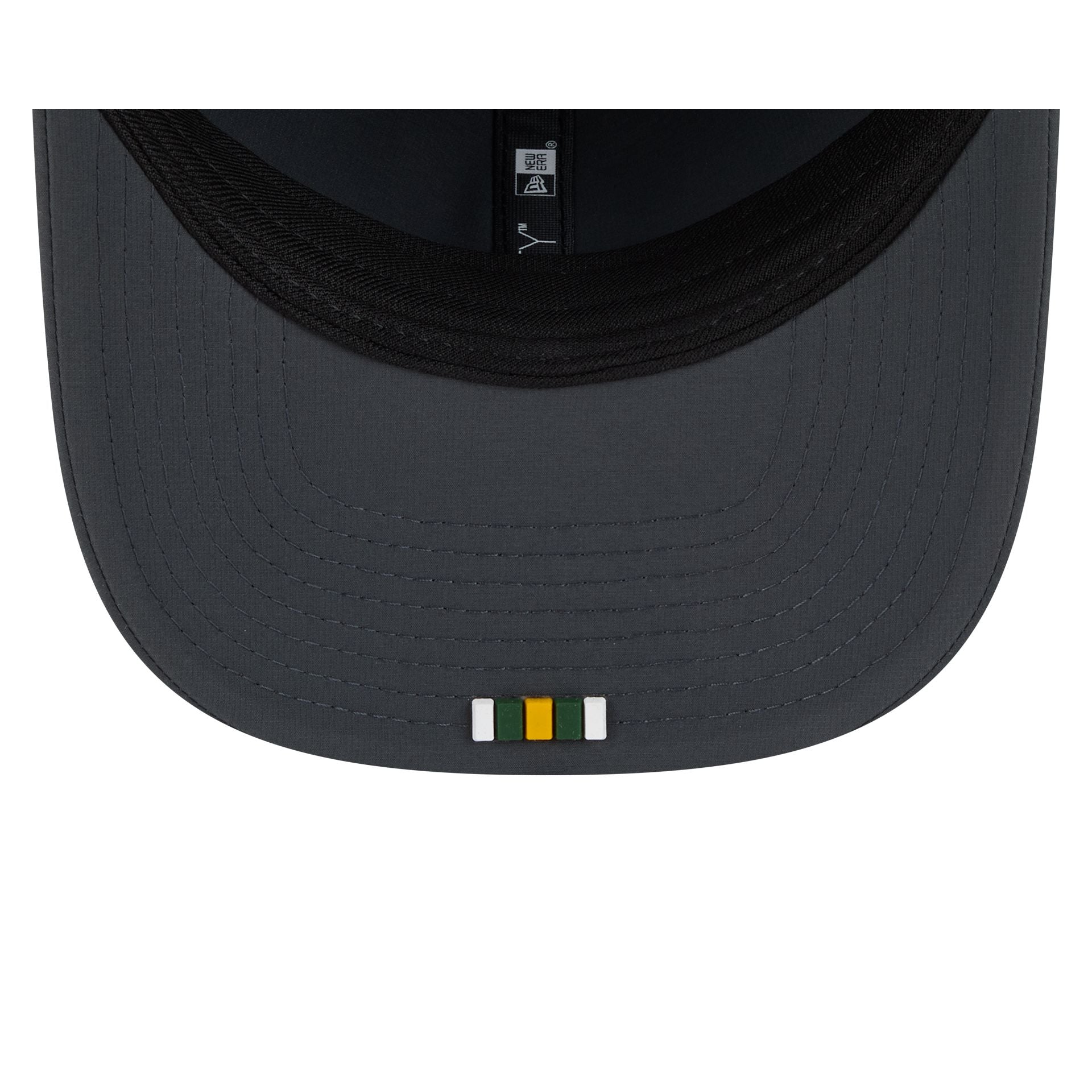 Green Bay Packers 2025 Sideline Cold Weather Steel Clouds 9SEVENTY Stretch-Snap Hat