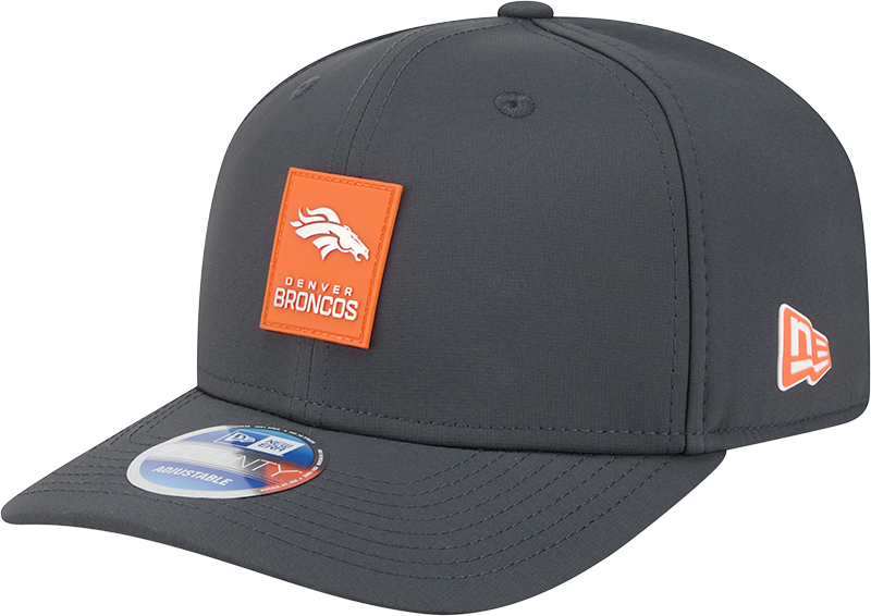 Denver Broncos 2025 Sideline Cold Weather Steel Clouds 9SEVENTY Stretch-Snap Hat