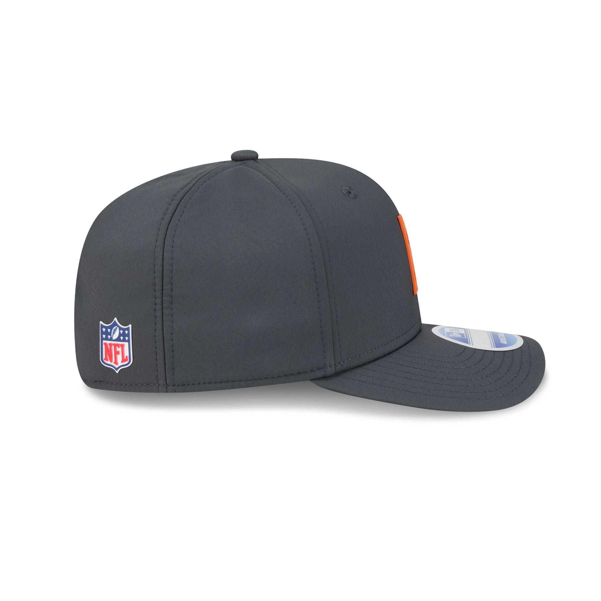 Denver Broncos 2025 Sideline Cold Weather Steel Clouds 9SEVENTY Stretch-Snap Hat