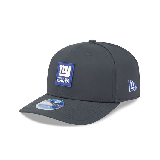 New York Giants 2025 Sideline Cold Weather Steel Clouds 9SEVENTY Stretch-Snap Hat - New Era Cap