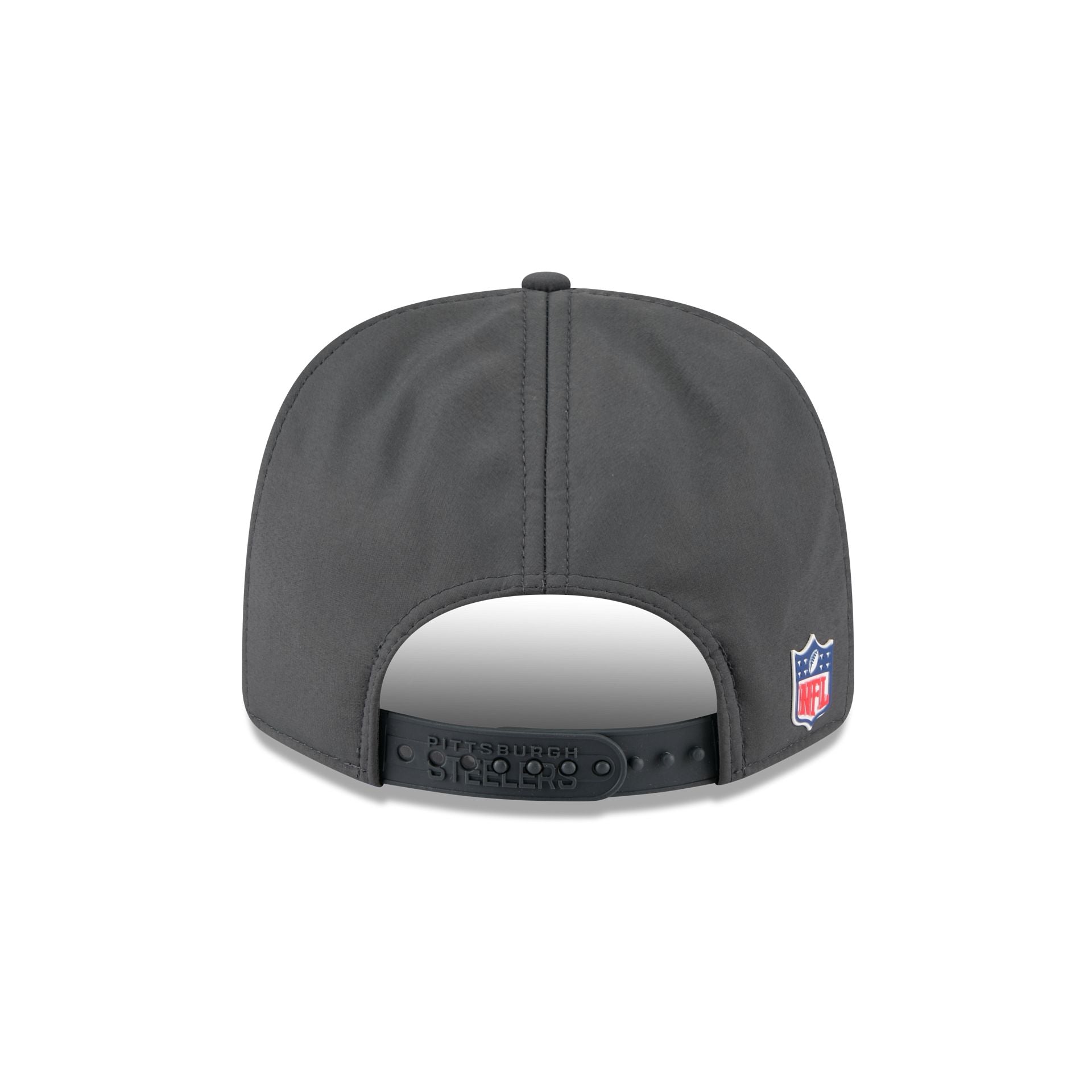 Pittsburgh Steelers 2025 Sideline Cold Weather Steel Clouds 9SEVENTY Stretch-Snap Hat