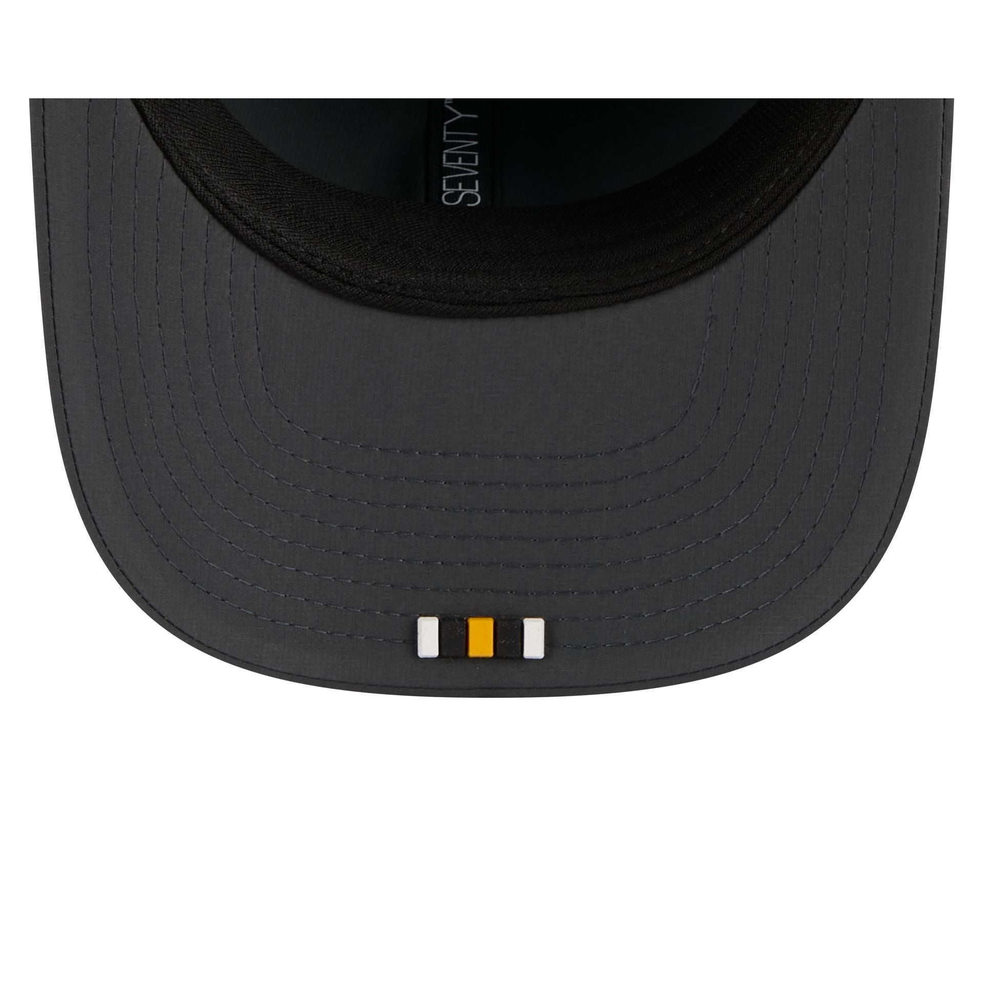 Pittsburgh Steelers 2025 Sideline Cold Weather Steel Clouds 9SEVENTY Stretch-Snap Hat