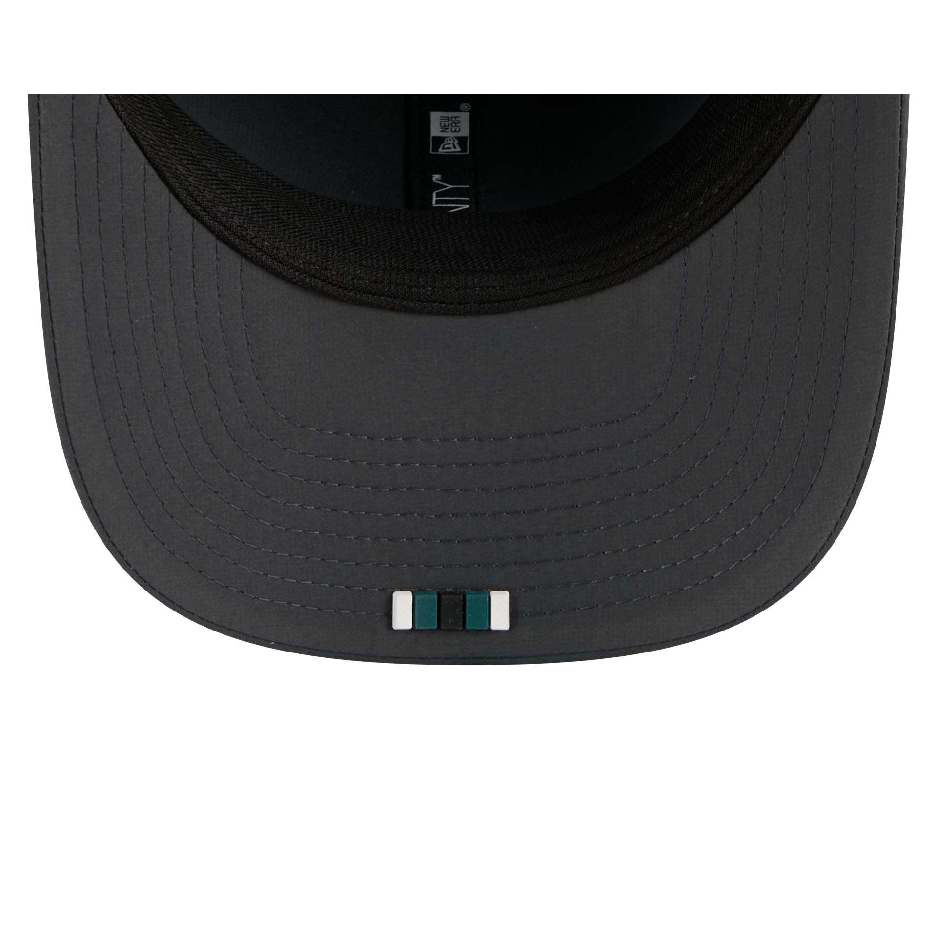 Philadelphia Eagles 2025 Sideline Cold Weather Steel Clouds 9SEVENTY Stretch-Snap Hat