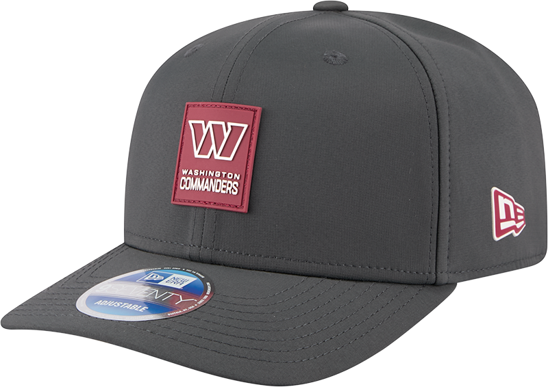 Washington Commanders 2025 Sideline Cold Weather Steel Clouds 9SEVENTY Stretch-Snap Hat