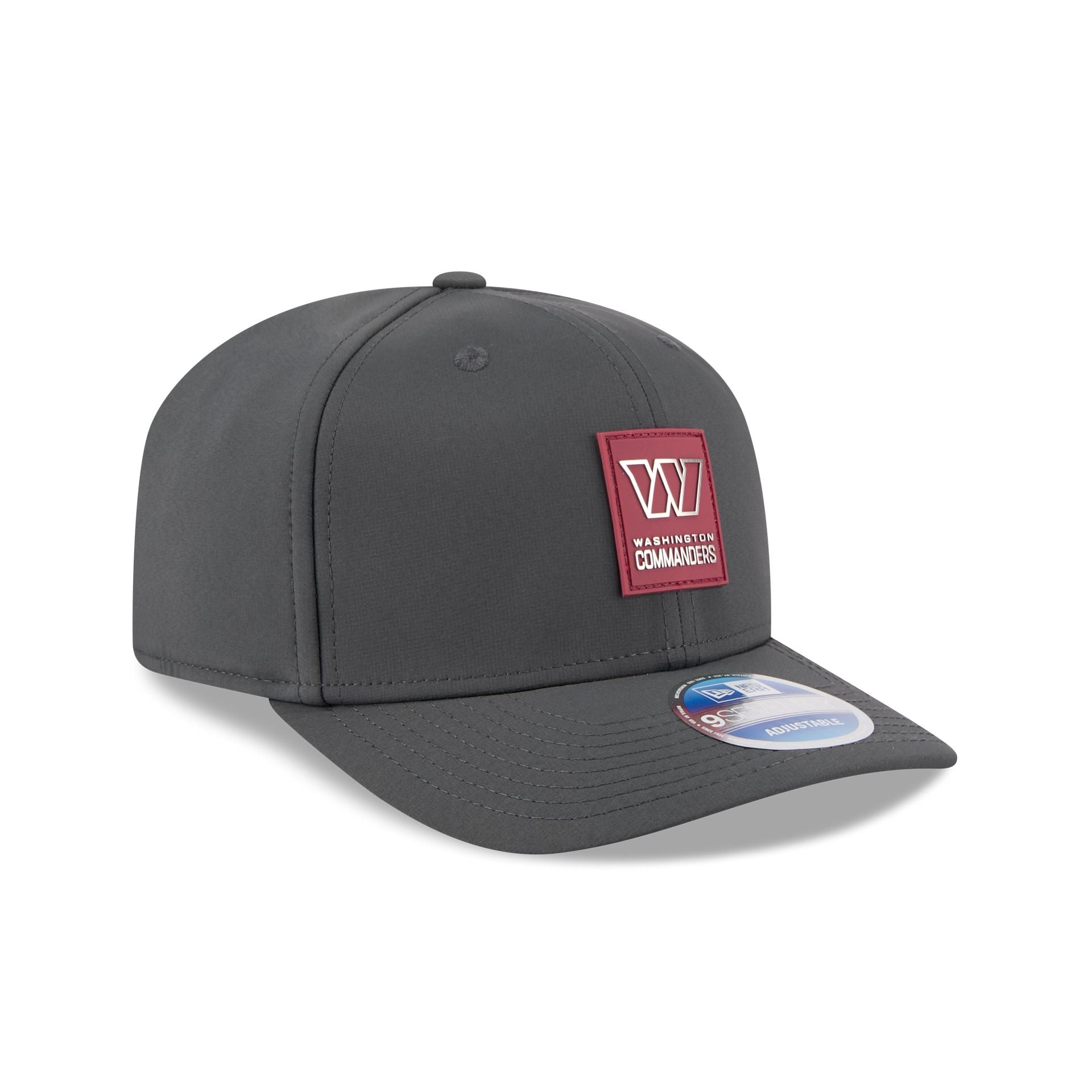 Washington Commanders 2025 Sideline Cold Weather Steel Clouds 9SEVENTY Stretch-Snap Hat