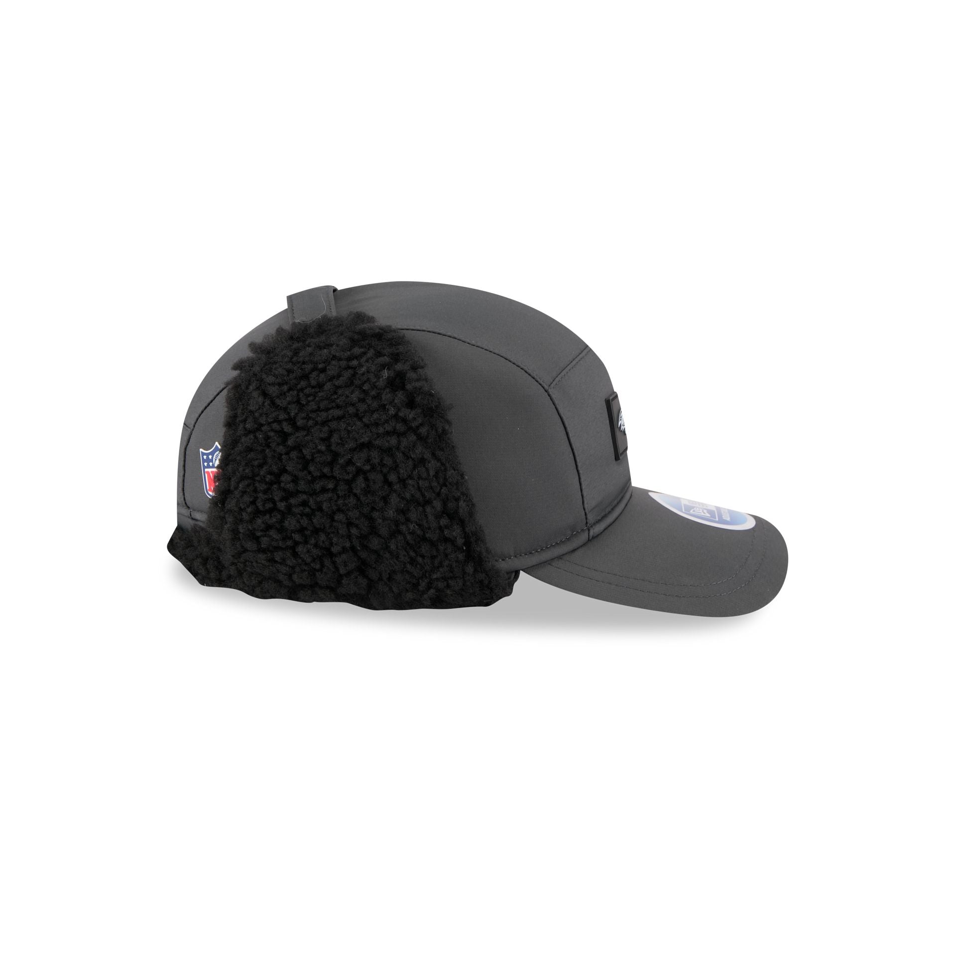 Baltimore Ravens 2025 Sideline Cold Weather Steel Clouds Runner Dogear Adjustable Hat
