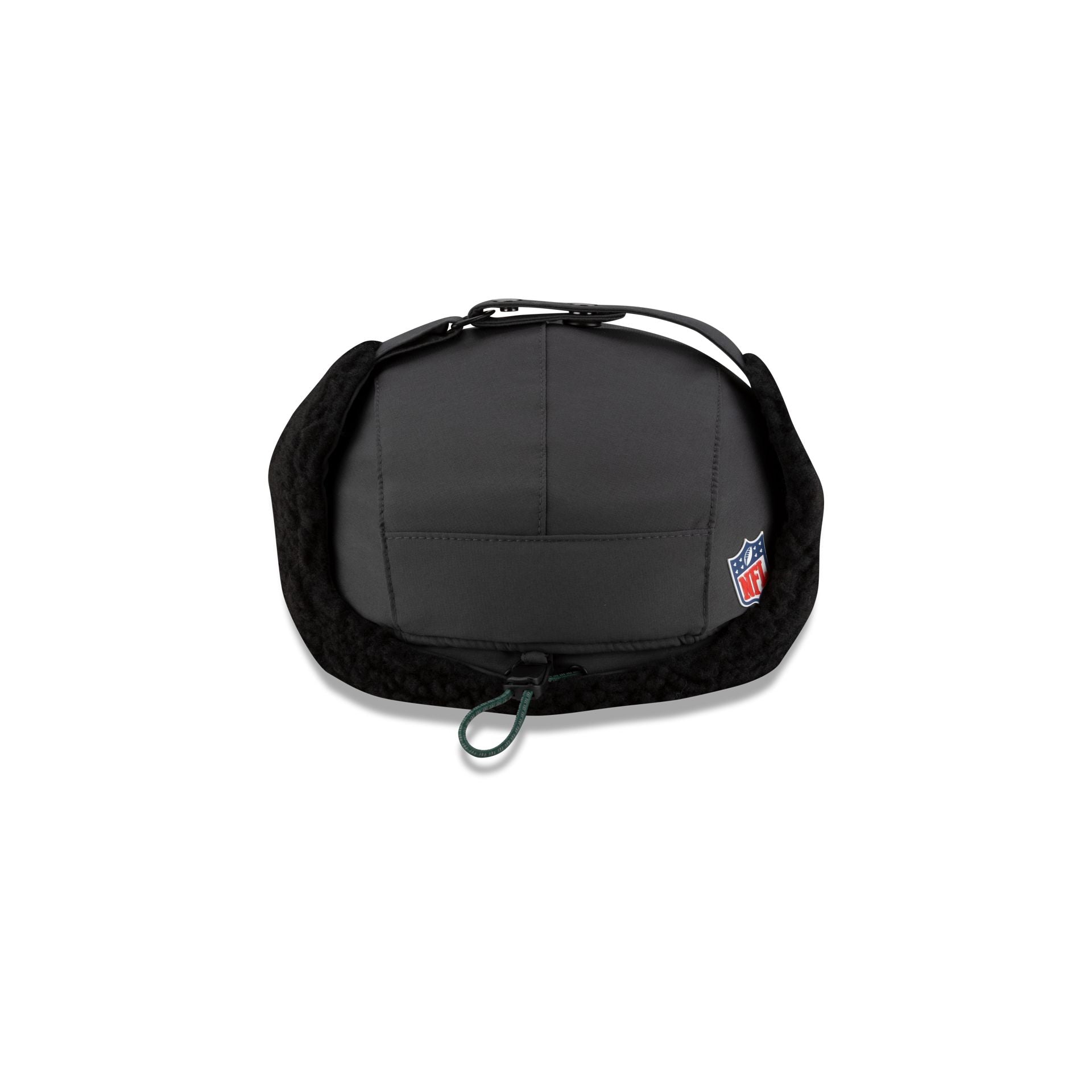 New York Jets 2025 Sideline Cold Weather Steel Clouds Runner Dogear Adjustable Hat