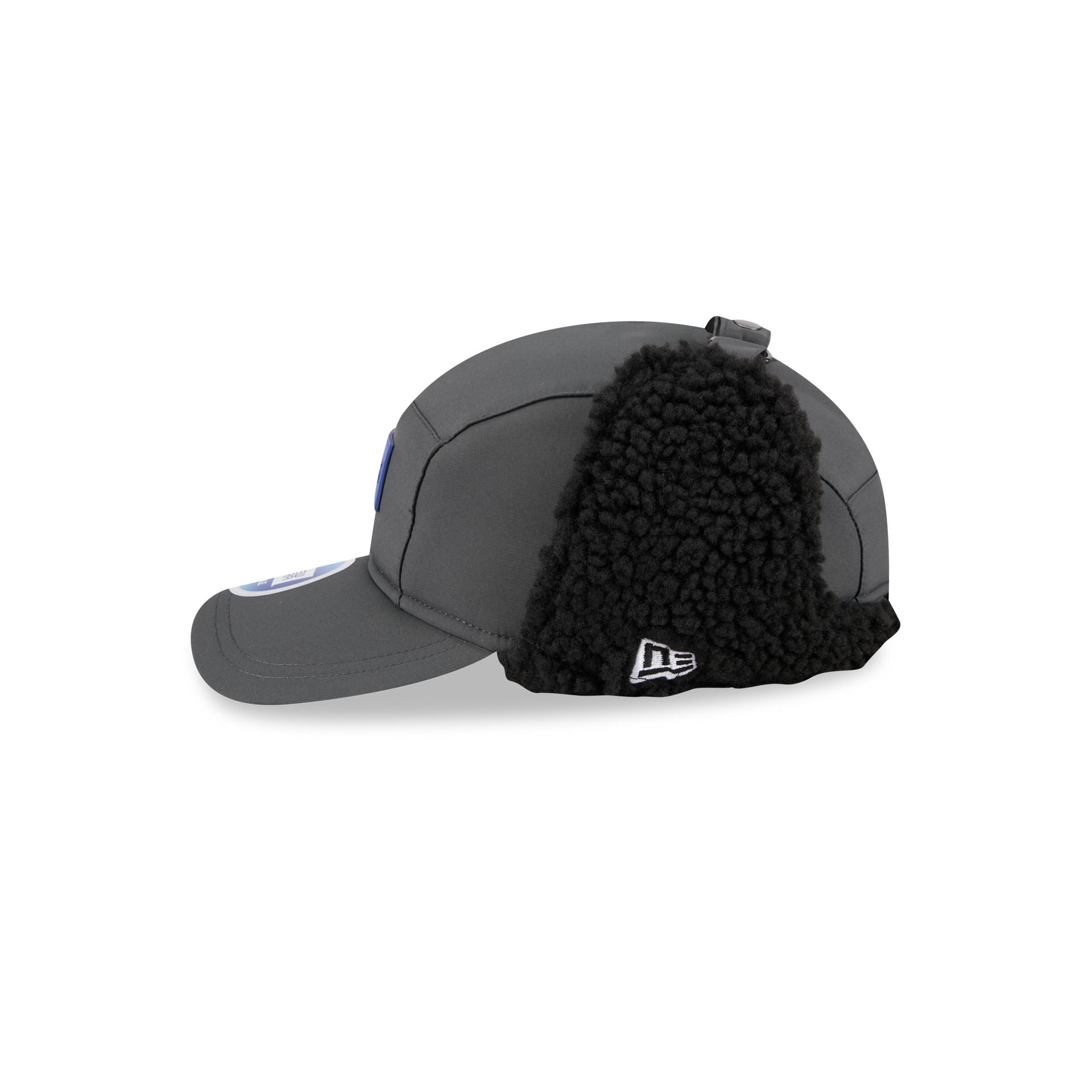 New York Giants 2025 Sideline Cold Weather Steel Clouds Runner Dogear Adjustable Hat