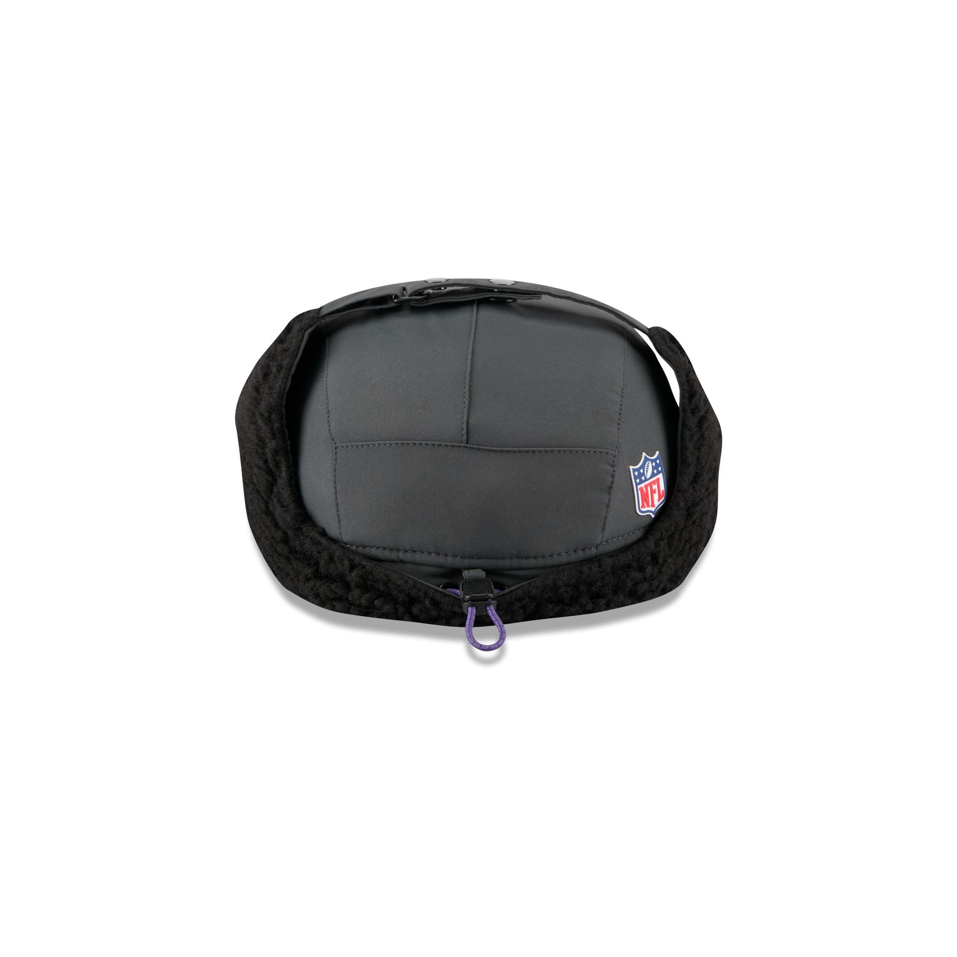 Minnesota Vikings 2025 Sideline Cold Weather Steel Clouds Runner Dogear Adjustable Hat