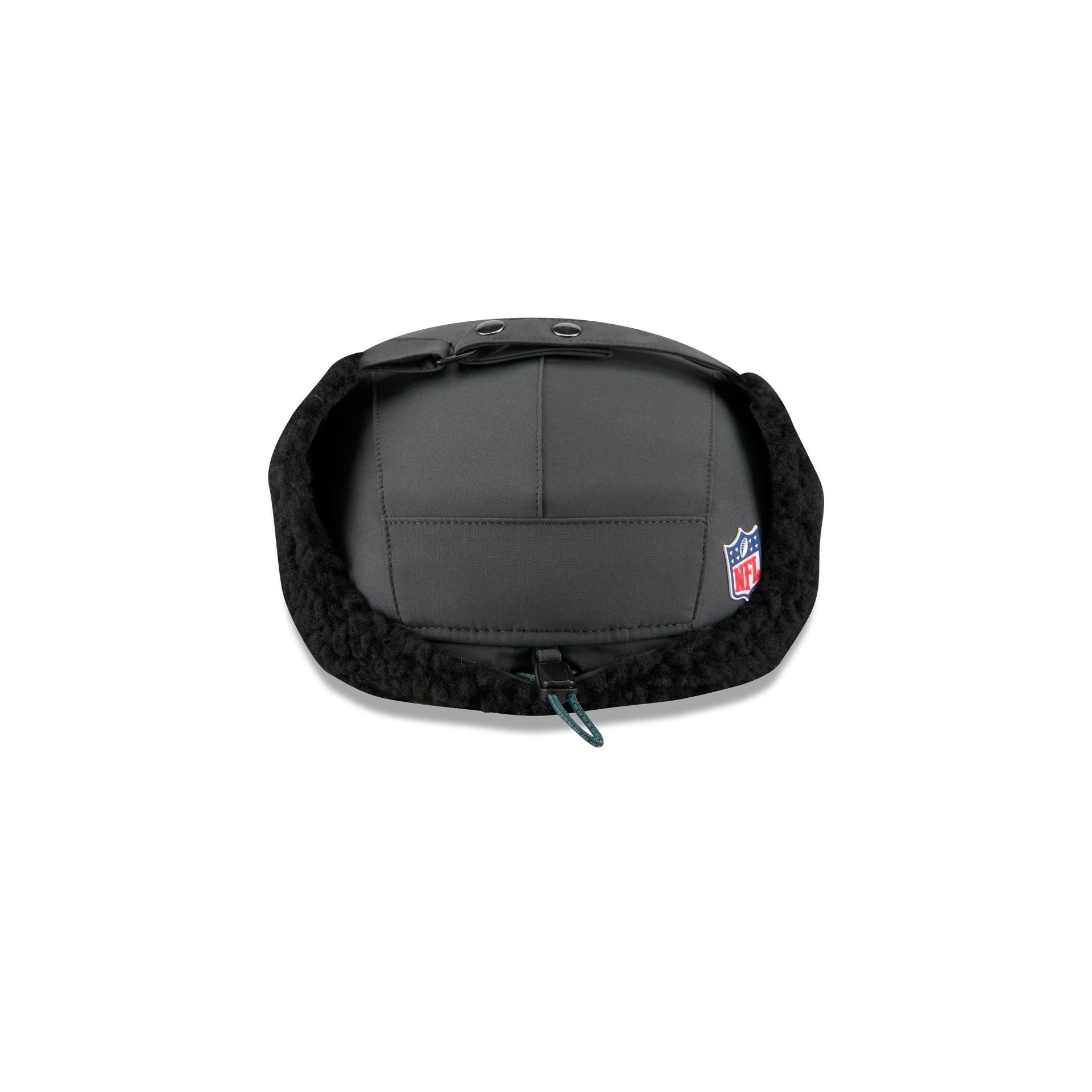 Philadelphia Eagles 2025 Sideline Cold Weather Steel Clouds Runner Dogear Adjustable Hat