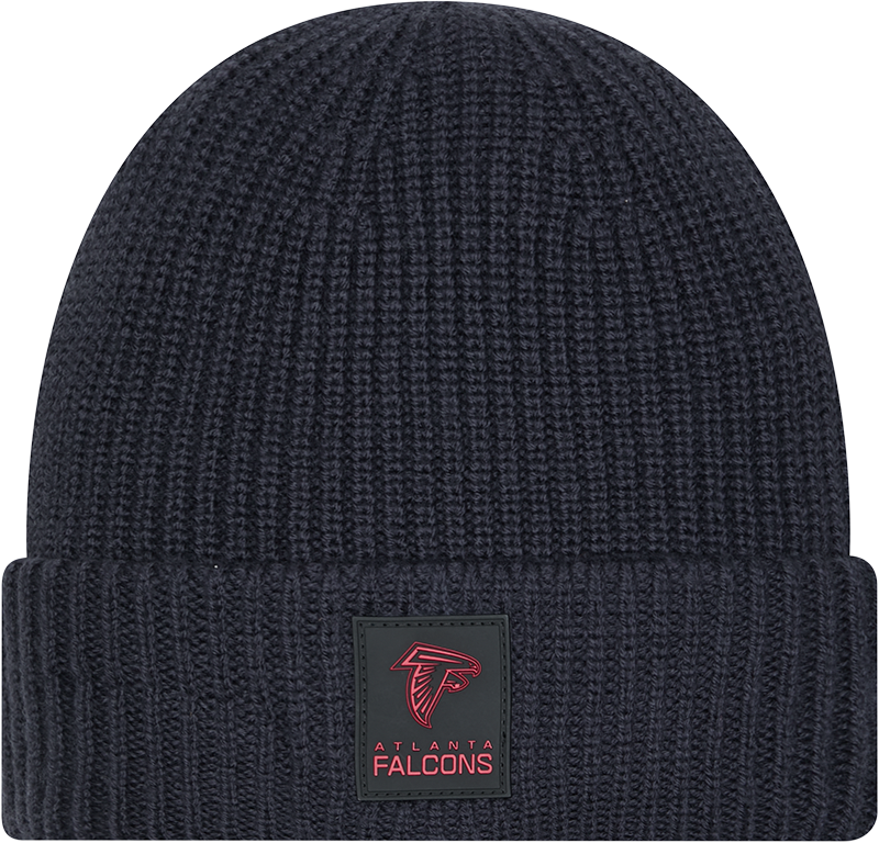 Atlanta Falcons 2025 Sideline Cold Weather Steel Clouds Cuff Knit Beanie