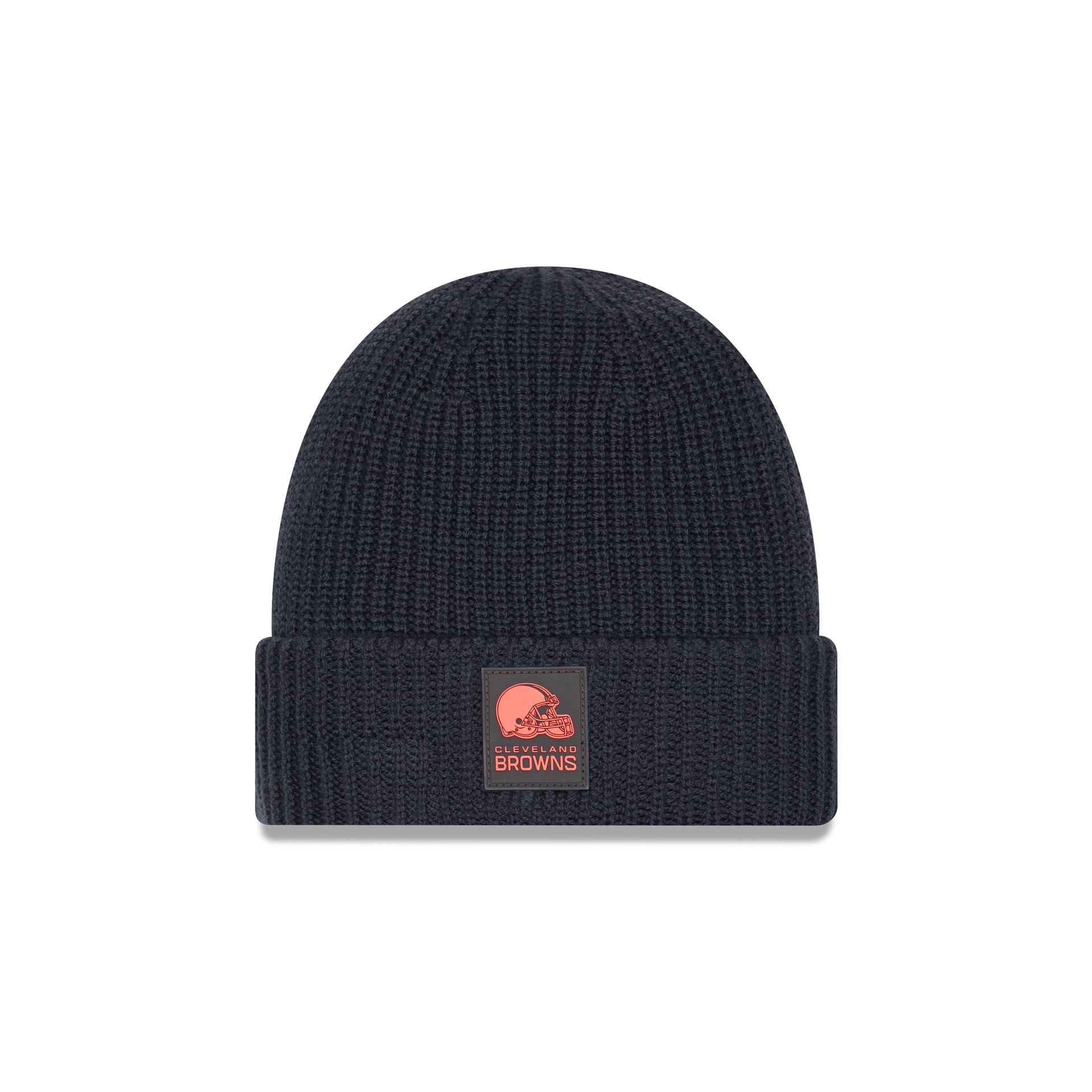 Cleveland Browns 2025 Sideline Cold Weather Steel Clouds Cuff Knit Beanie
