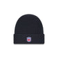 Miami Dolphins 2025 Sideline Cold Weather Steel Clouds Cuff Knit Beanie