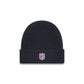 New York Giants 2025 Sideline Cold Weather Steel Clouds Cuff Knit Beanie