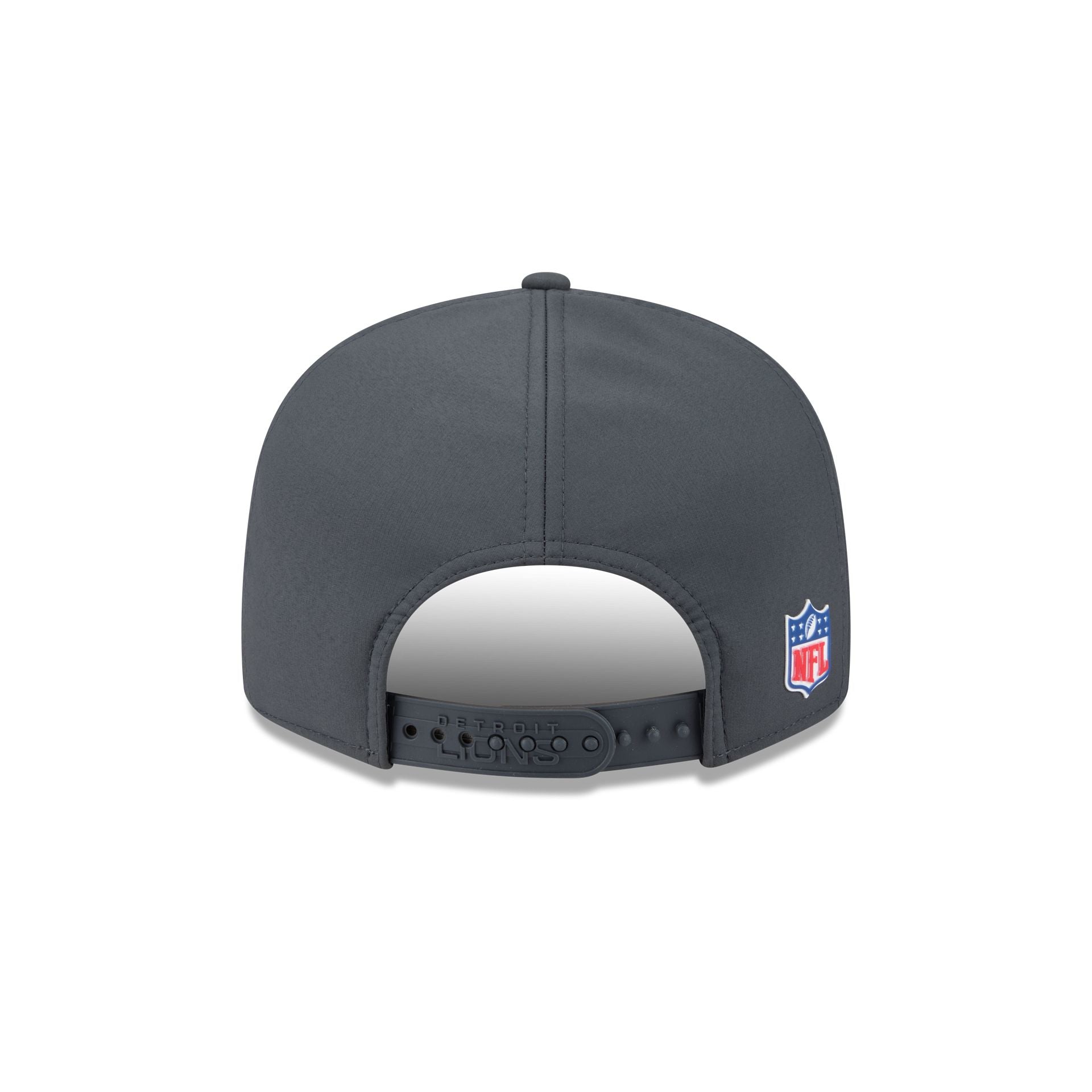 Detroit Lions 2025 Sideline Cold Weather Steel Clouds Split Panel 9FIFTY Snapback Hat