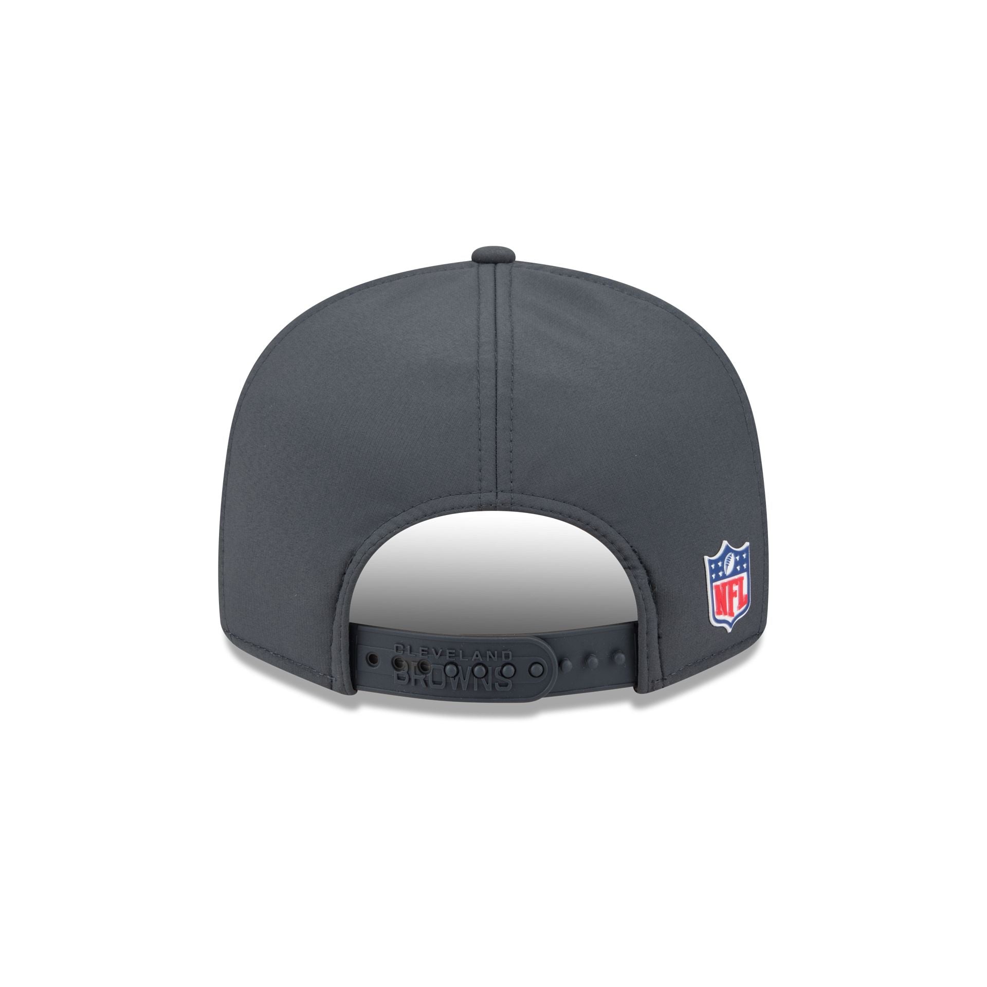 Cleveland Browns 2025 Sideline Cold Weather Steel Clouds Split Panel 9FIFTY Snapback Hat