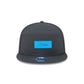 Carolina Panthers 2025 Sideline Cold Weather Steel Clouds Split Panel 9FIFTY Snapback Hat