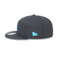 Carolina Panthers 2025 Sideline Cold Weather Steel Clouds Split Panel 9FIFTY Snapback Hat