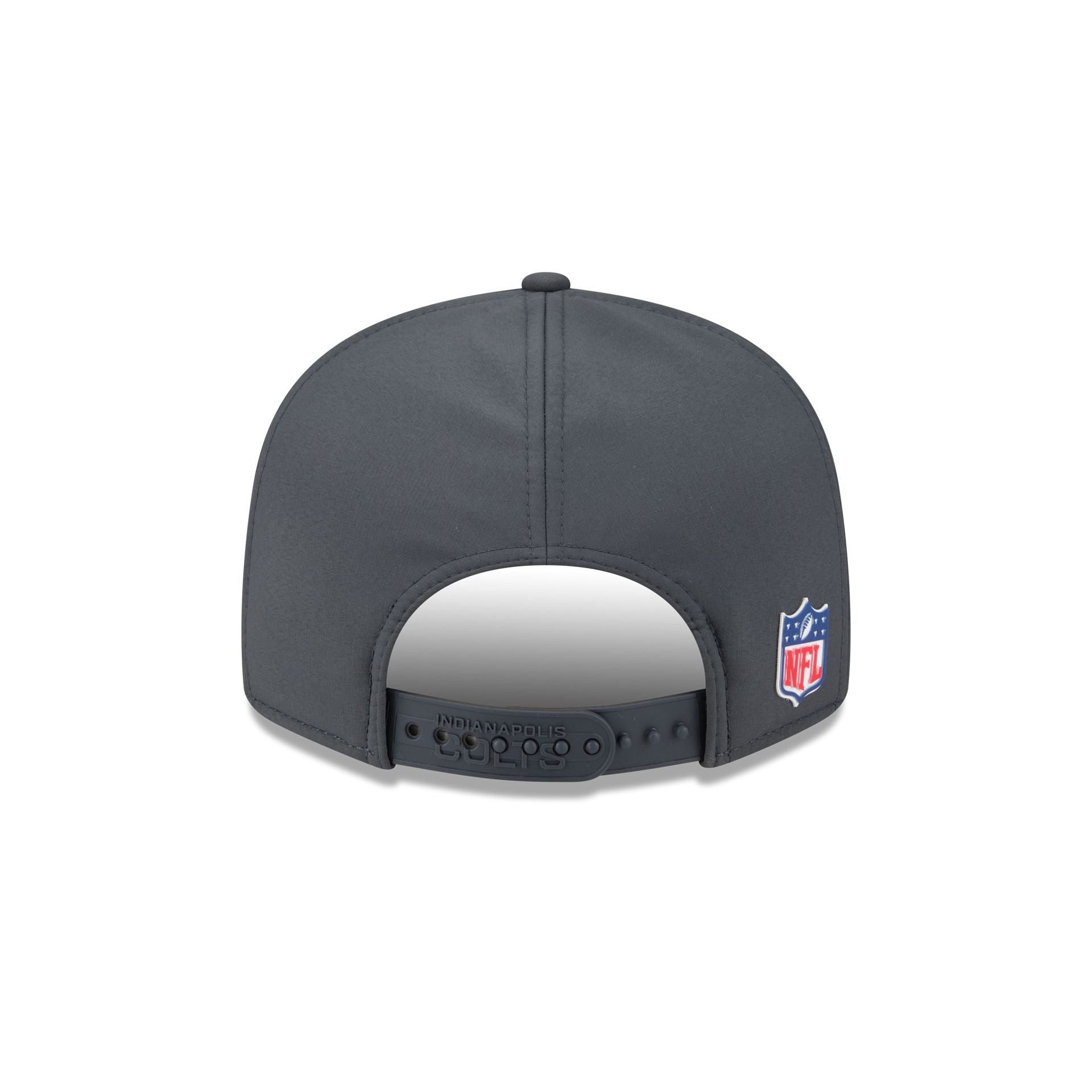 Indianapolis Colts 2025 Sideline Cold Weather Steel Clouds Split Panel 9FIFTY Snapback Hat