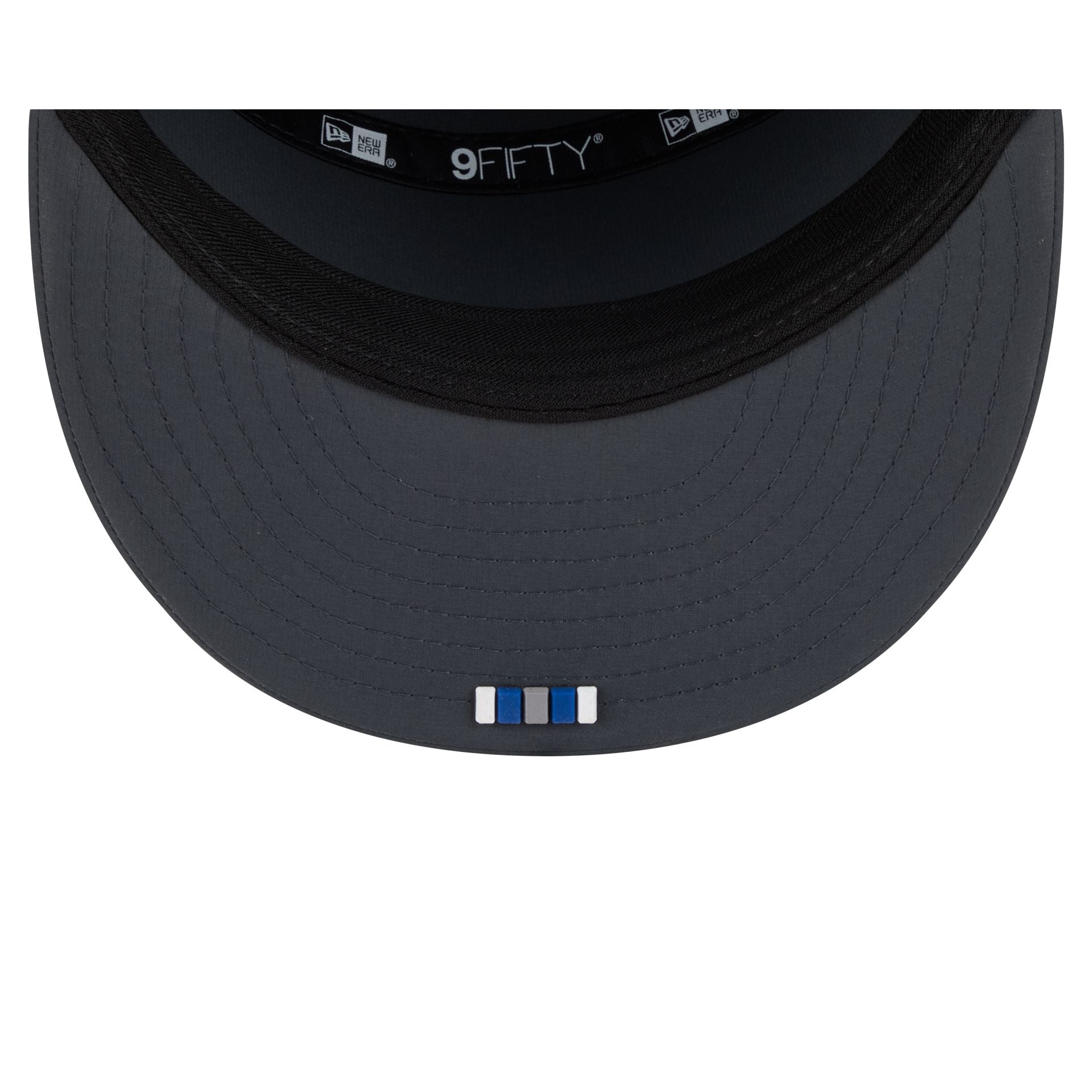 Indianapolis Colts 2025 Sideline Cold Weather Steel Clouds Split Panel 9FIFTY Snapback Hat