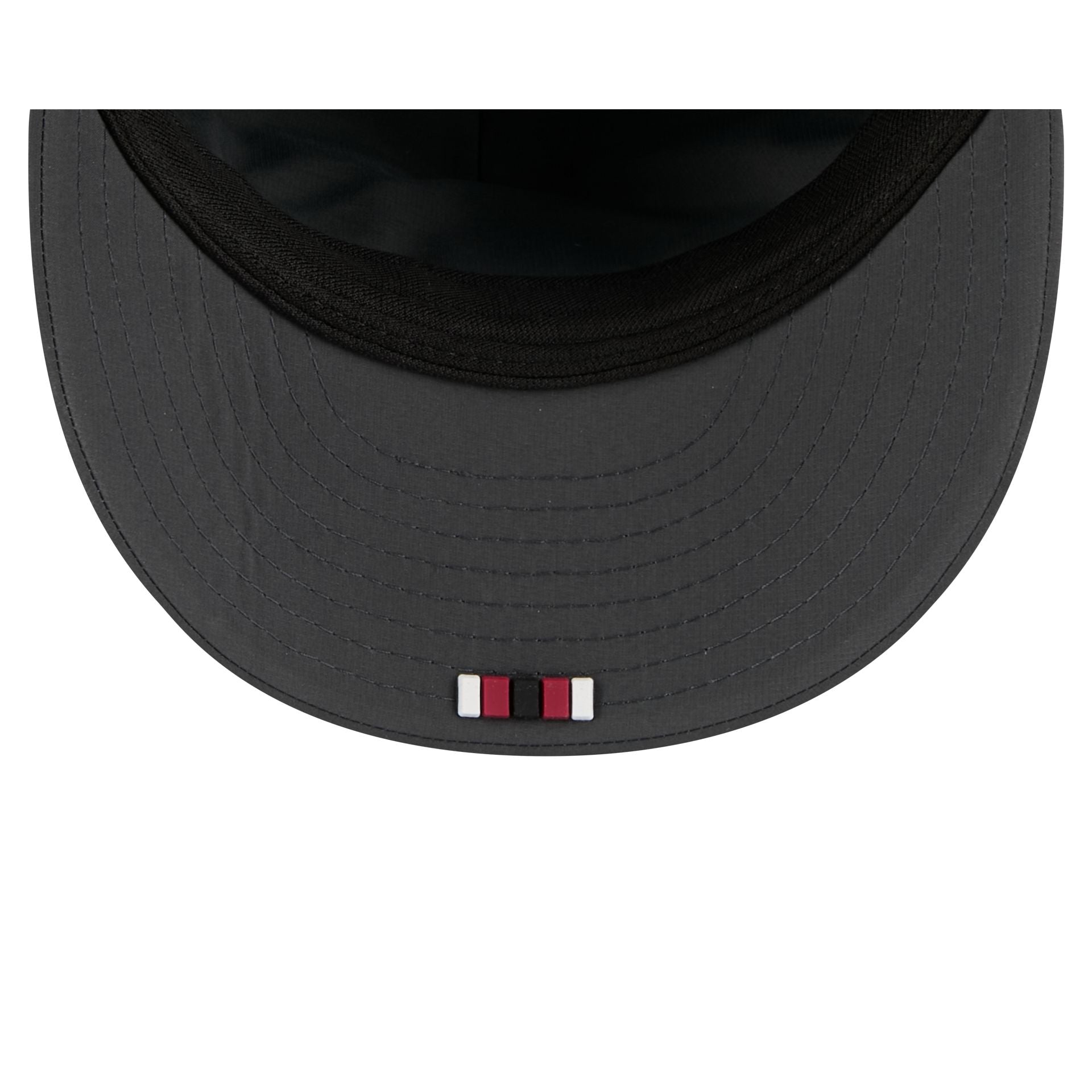 Arizona Cardinals 2025 Sideline Cold Weather Steel Clouds Retro Crown 59FIFTY A-Frame Fitted Hat