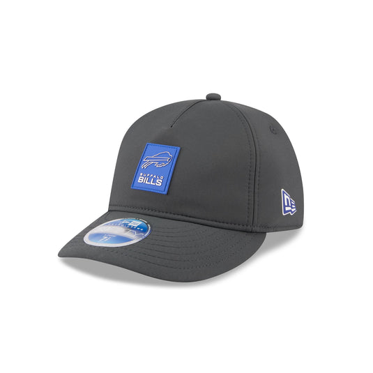 Buffalo Bills 2025 Sideline Cold Weather Steel Clouds Retro Crown 59FIFTY A-Frame Fitted Hat - New Era Cap