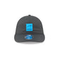 Carolina Panthers 2025 Sideline Cold Weather Steel Clouds Retro Crown 59FIFTY A-Frame Fitted Hat
