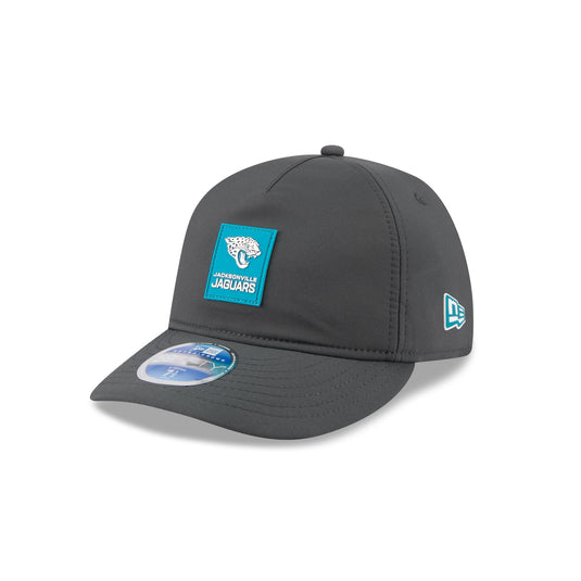 Jacksonville Jaguars 2025 Sideline Cold Weather Steel Clouds Retro Crown 59FIFTY A-Frame Fitted Hat - New Era Cap