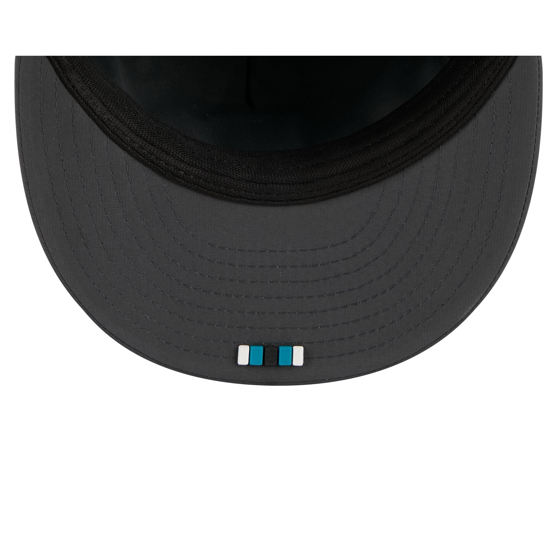 Jacksonville Jaguars 2025 Sideline Cold Weather Steel Clouds Retro Crown 59FIFTY A-Frame Fitted Hat