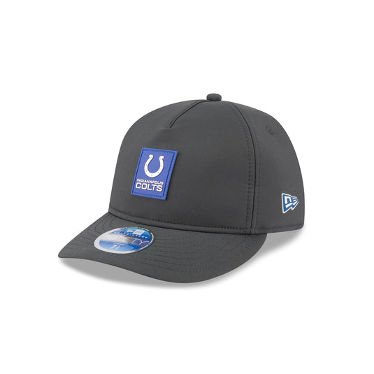 Indianapolis Colts 2025 Sideline Cold Weather Steel Clouds Retro Crown 59FIFTY A-Frame Fitted Hat - New Era Cap