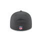 Las Vegas Raiders 2025 Sideline Cold Weather Steel Clouds Retro Crown 59FIFTY A-Frame Fitted Hat