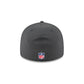 Miami Dolphins 2025 Sideline Cold Weather Steel Clouds Retro Crown 59FIFTY A-Frame Fitted Hat