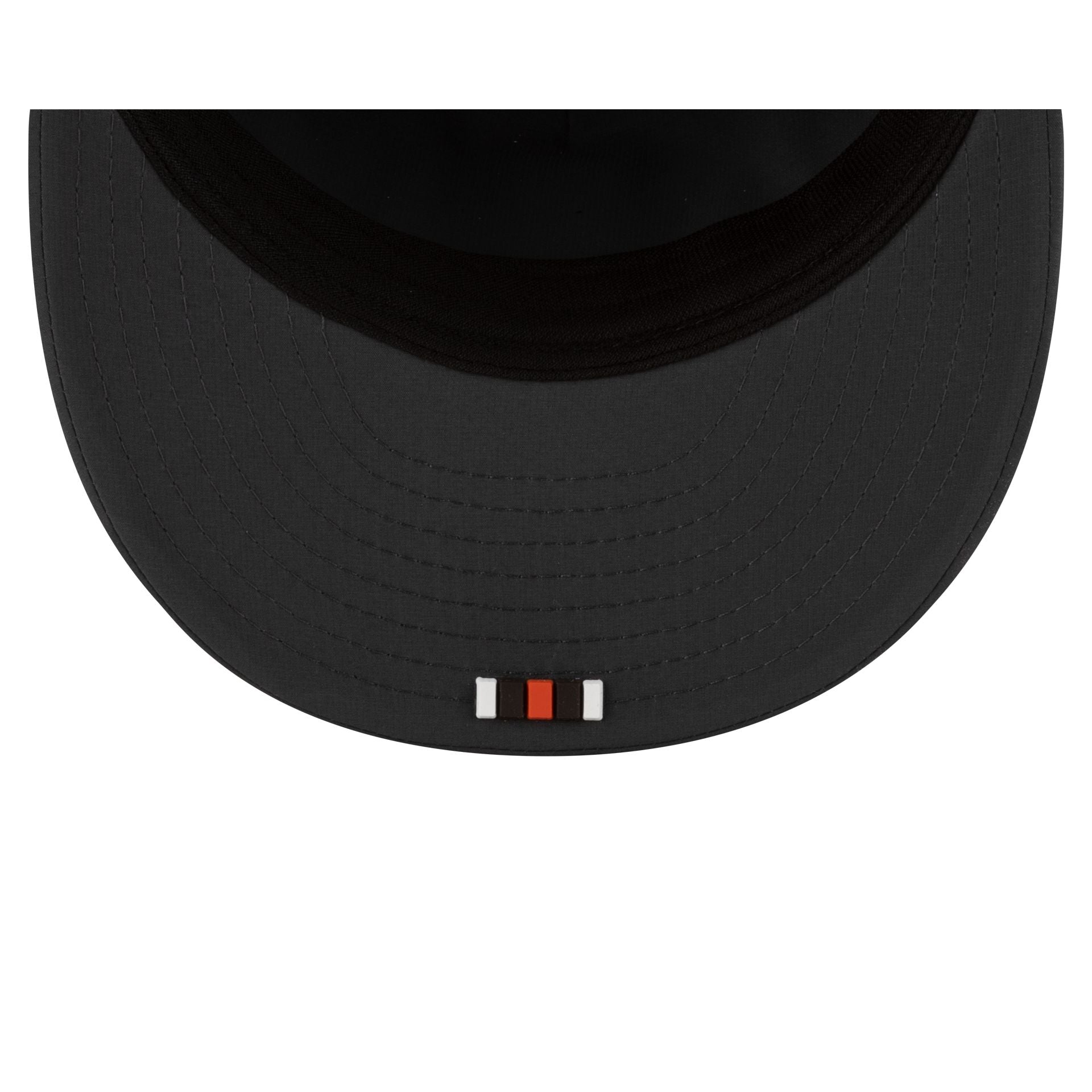 Cleveland Browns 2025 Sideline Cold Weather Steel Clouds Retro Crown 59FIFTY A-Frame Fitted Hat