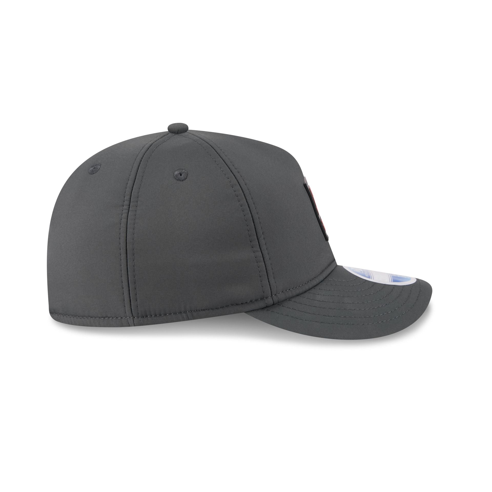 Cincinnati Bengals 2025 Sideline Cold Weather Steel Clouds Retro Crown 59FIFTY A-Frame Fitted Hat