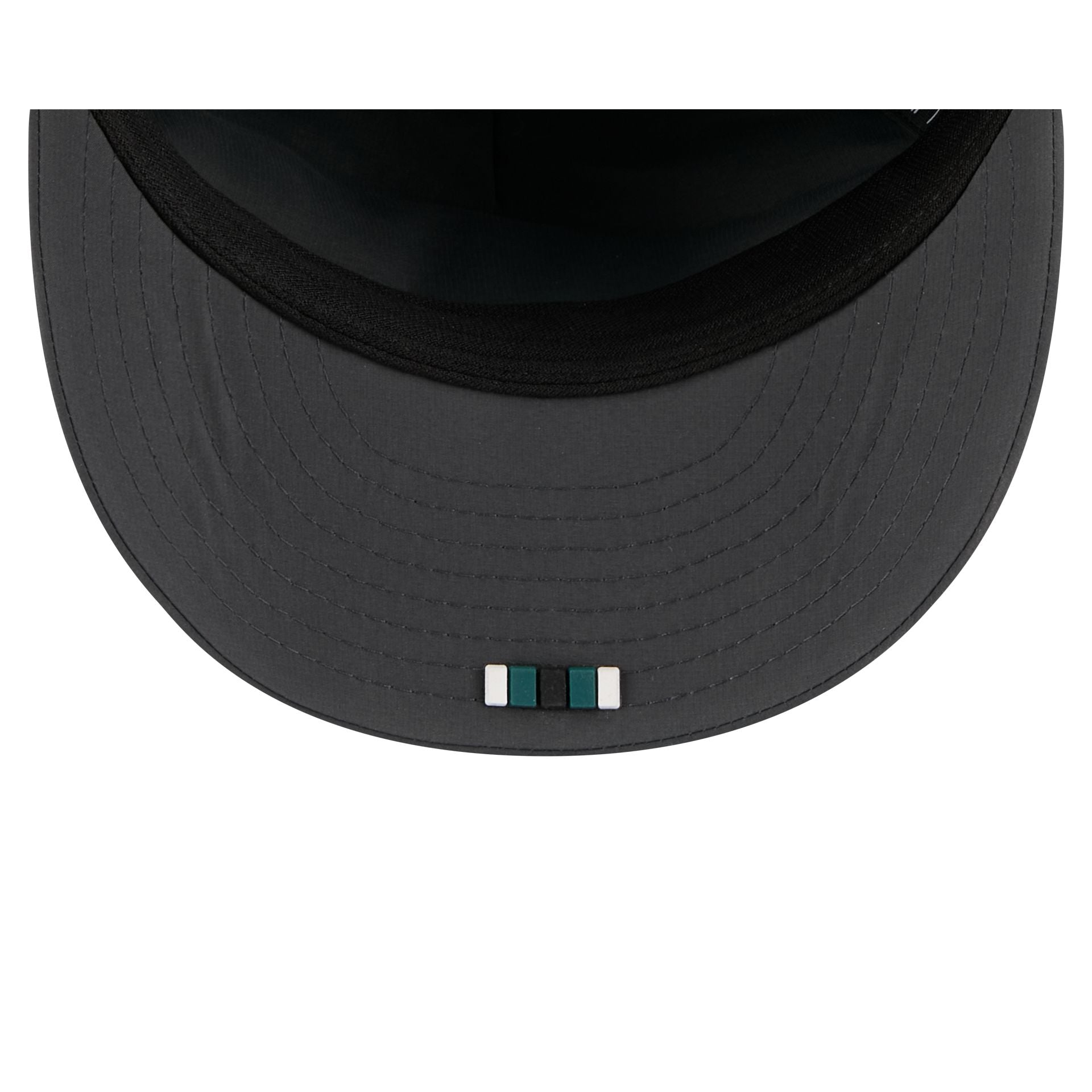 Philadelphia Eagles 2025 Sideline Cold Weather Steel Clouds Retro Crown 59FIFTY A-Frame Fitted Hat