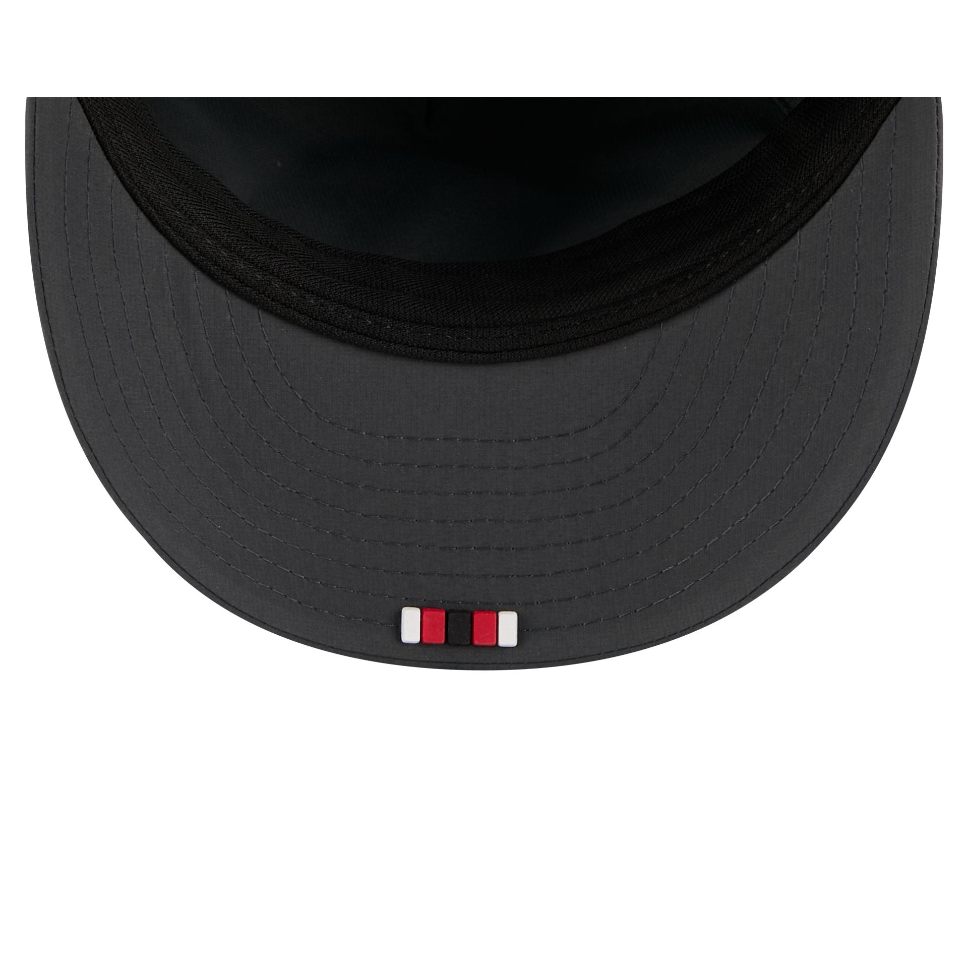 San Francisco 49ers 2025 Sideline Cold Weather Steel Clouds Retro Crown 59FIFTY A-Frame Fitted Hat