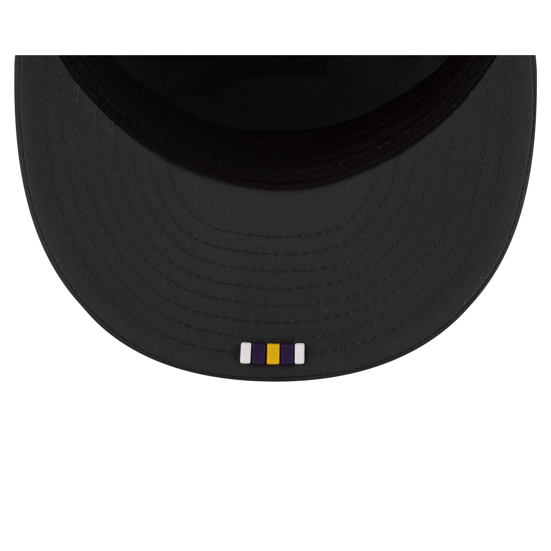 Minnesota Vikings 2025 Sideline Cold Weather Steel Clouds Retro Crown 59FIFTY A-Frame Fitted Hat