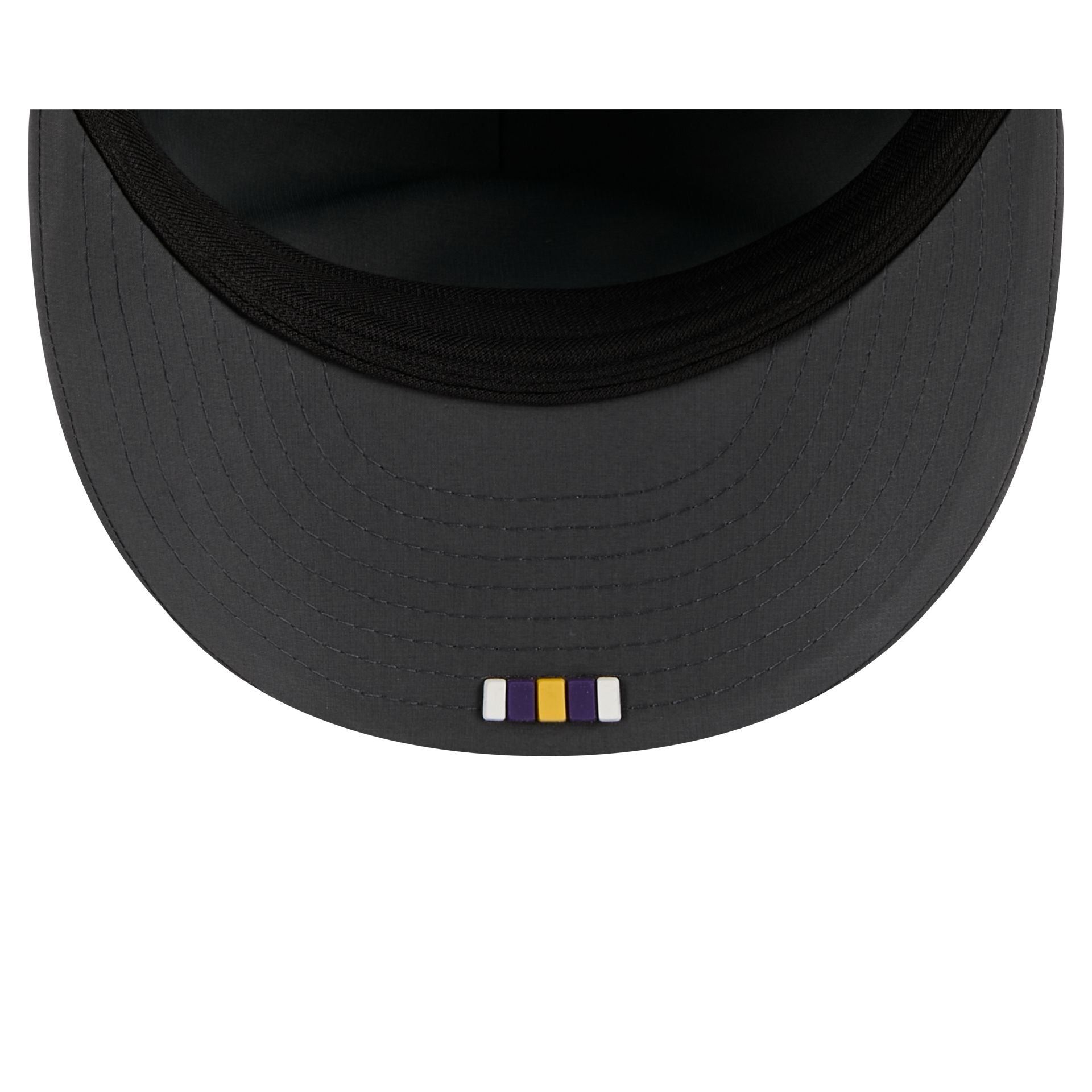 Minnesota Vikings 2025 Sideline Cold Weather Steel Clouds Retro Crown 59FIFTY A-Frame Fitted Hat