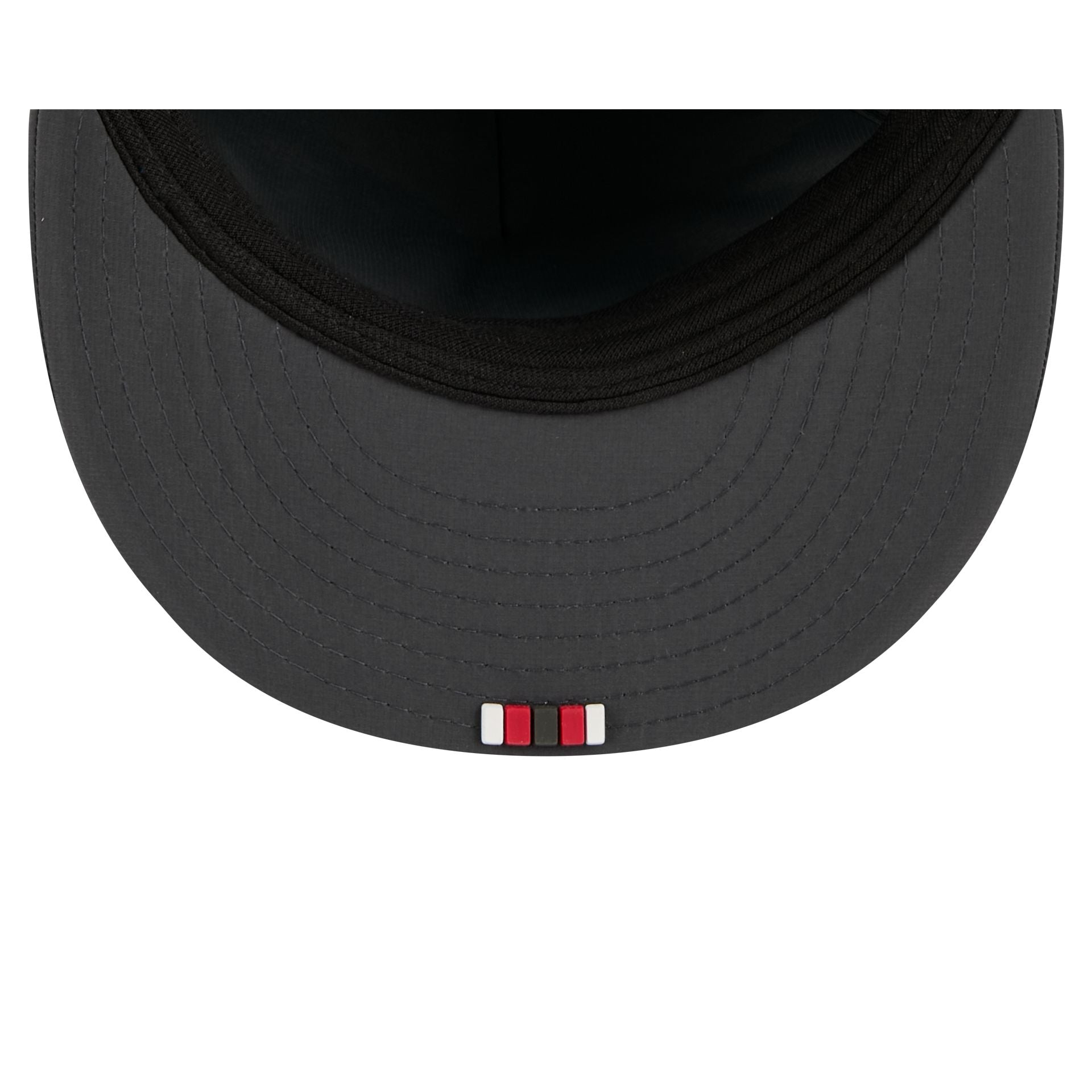 Tampa Bay Buccaneers 2025 Sideline Cold Weather Steel Clouds Retro Crown 59FIFTY A-Frame Fitted Hat