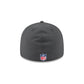 Tennessee Titans 2025 Sideline Cold Weather Steel Clouds Retro Crown 59FIFTY A-Frame Fitted Hat