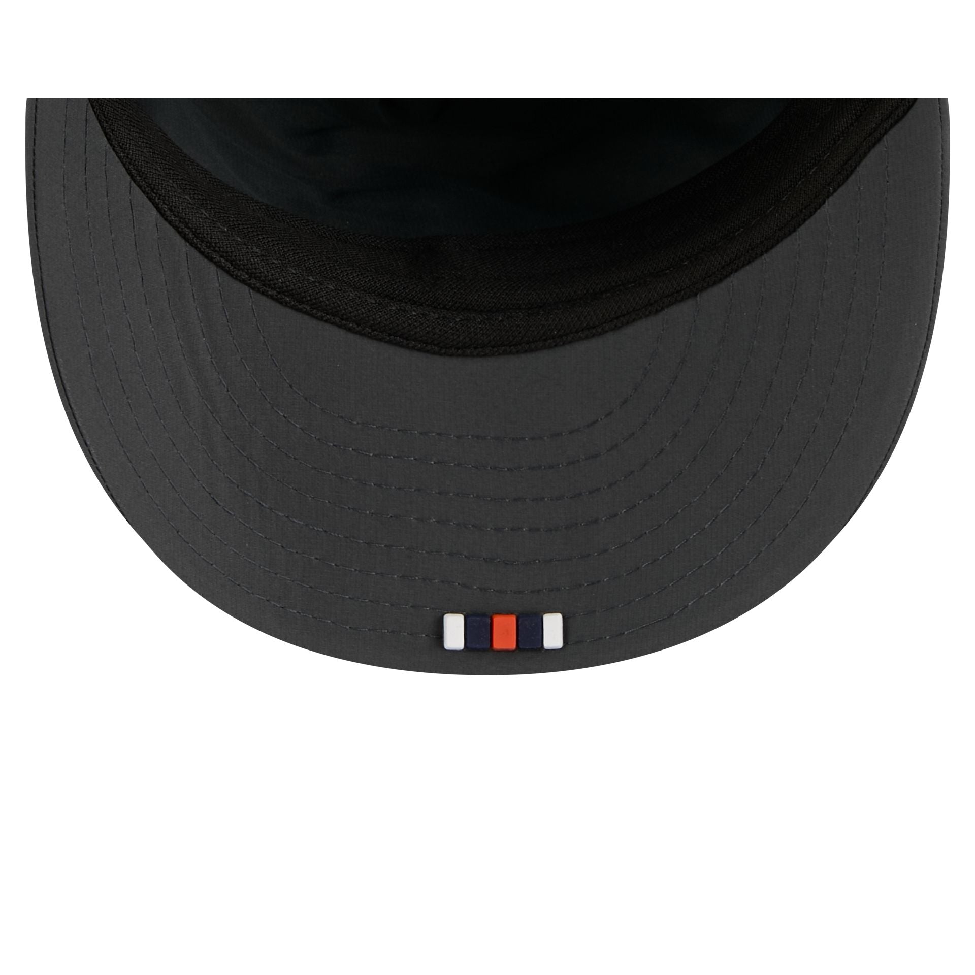 Chicago Bears 2025 Sideline Cold Weather Steel Clouds Retro Crown 59FIFTY A-Frame Fitted Hat