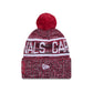 Arizona Cardinals 2025 Sideline Cold Weather Pom Knit Hat