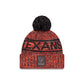 Houston Texans 2025 Sideline Cold Weather Pom Knit Hat
