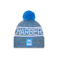 Los Angeles Chargers 2025 Sideline Cold Weather Pom Knit Hat