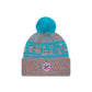 Miami Dolphins 2025 Sideline Cold Weather Pom Knit Hat